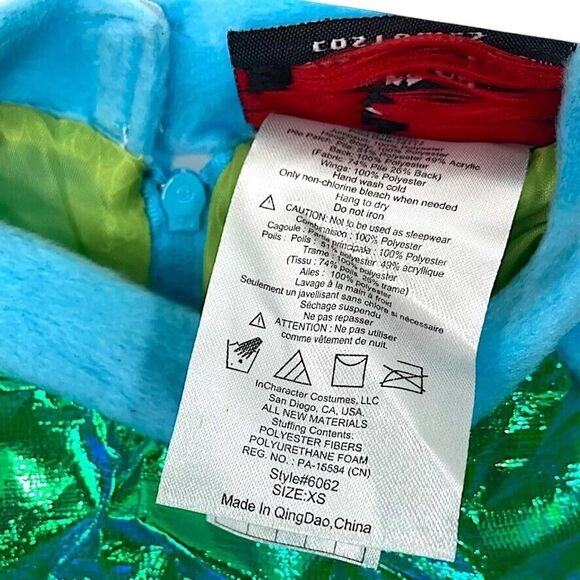 INFANT InCharacter Dinky Dragonfly Costume Insect BABY 0-6 MONTHS !*NO HOOD*! - Picture 8 of 8